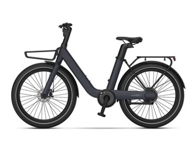 MS ENERGY Električni bicikl c102, kotači 24", sivi